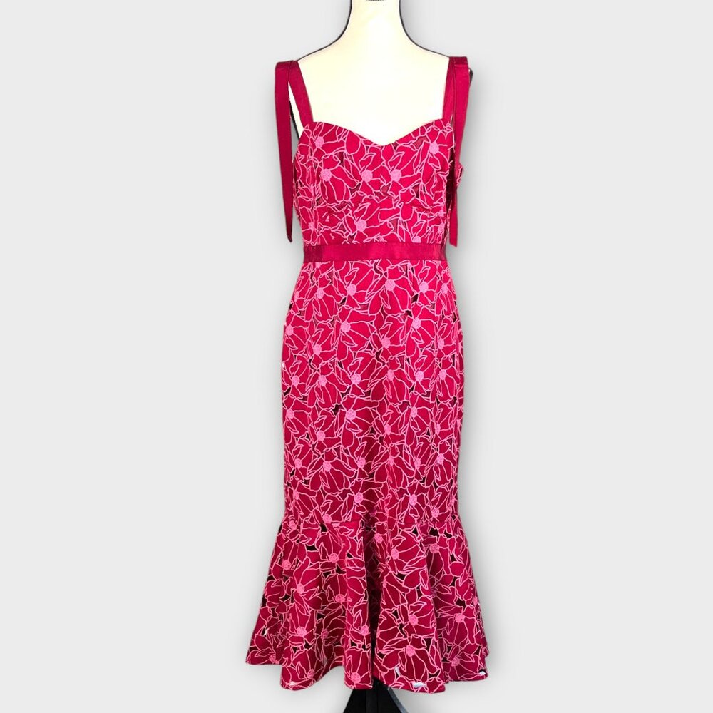 J. Crew Pink Floral Dress